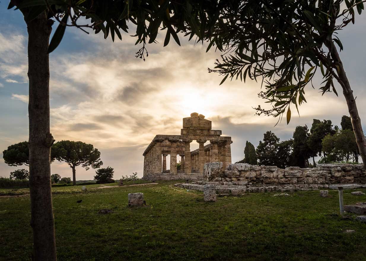 Il tempio di Nettuno a Paestum