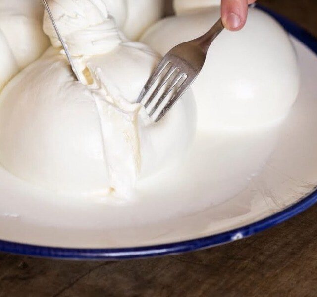 Burrata di latte di bufala
